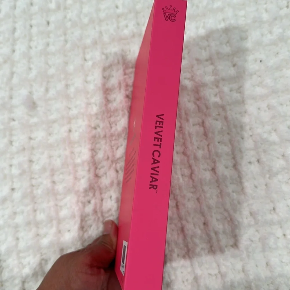 Velvet Caviar hot pink Cristal’s iPhone case
